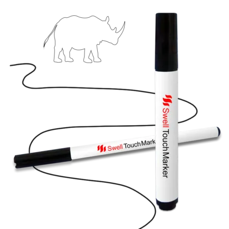 Marcadores táctiles Swell - Creación de gráficos táctiles personalizados